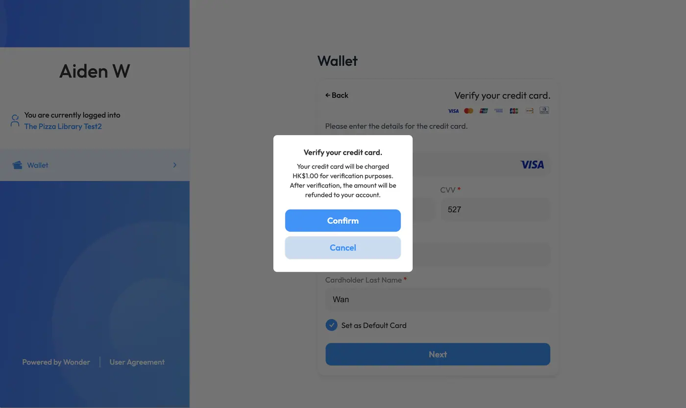 Wonder help centre screenshot