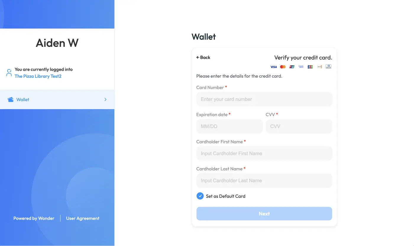 Wonder help centre screenshot