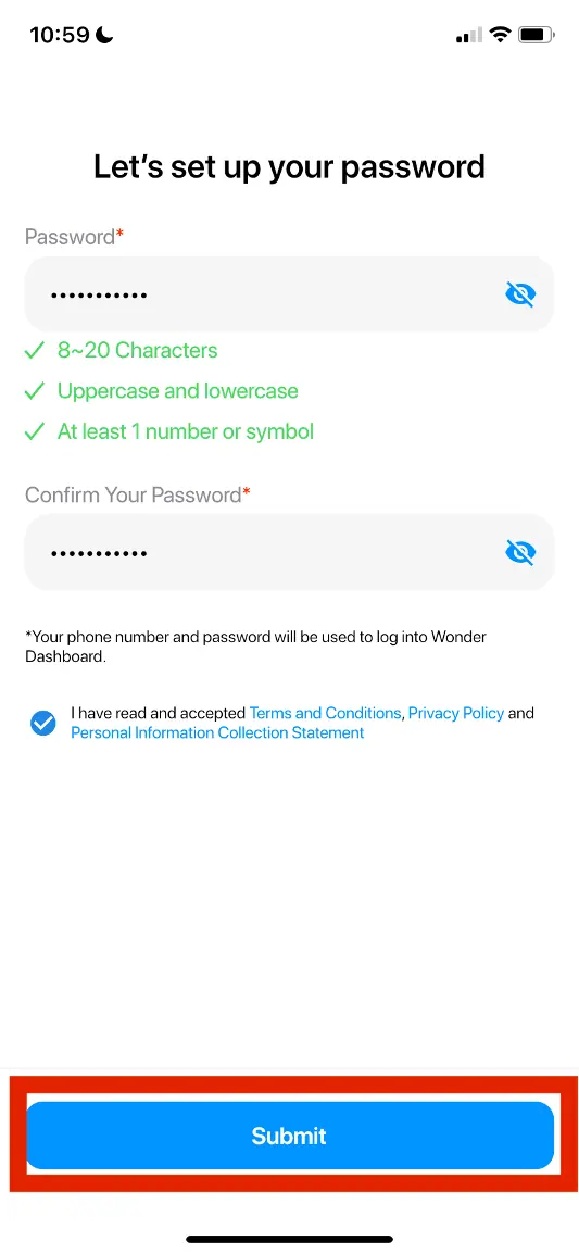 Wonder help centre screenshot
