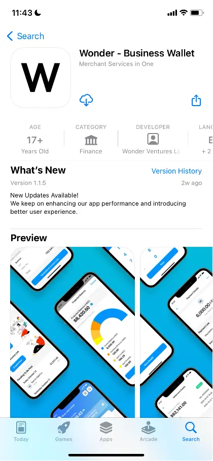 Wonder help centre screenshot