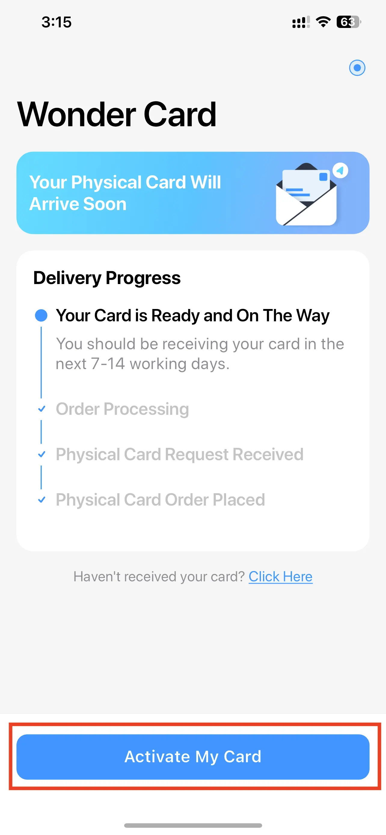 Wonder help centre screenshot