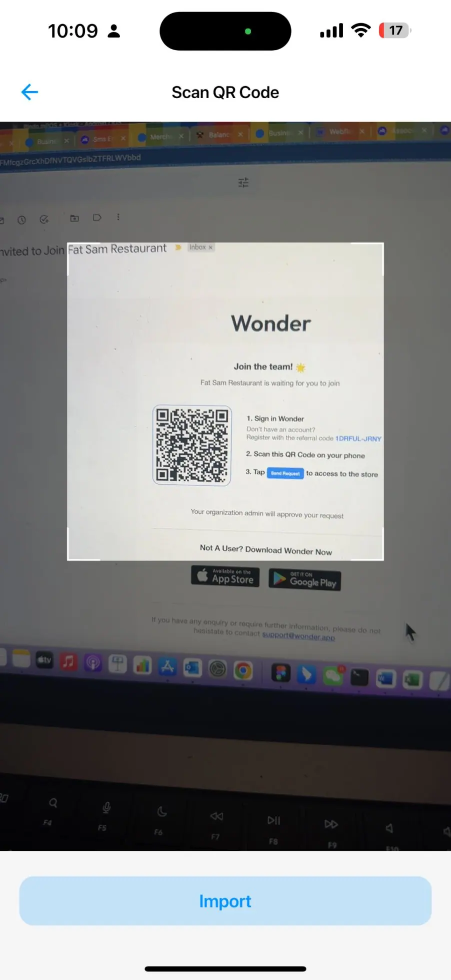 Wonder help centre screenshot