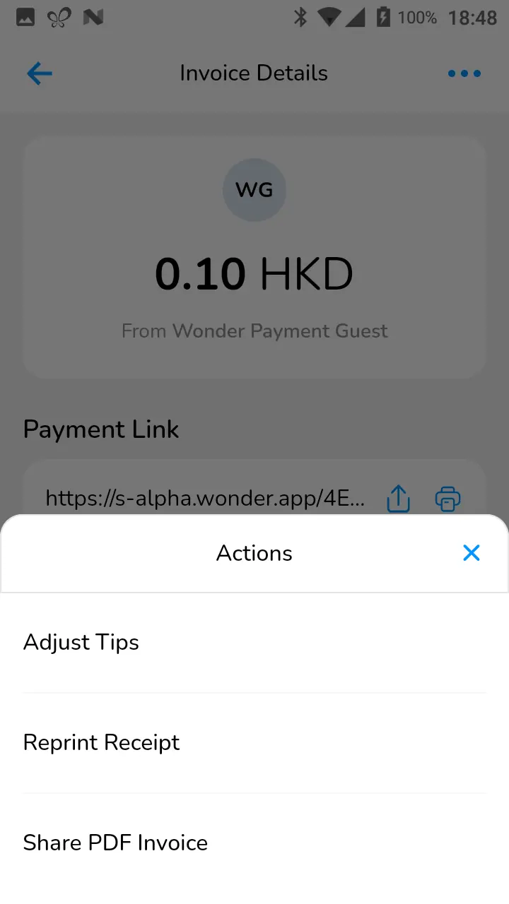 Wonder help centre screenshot