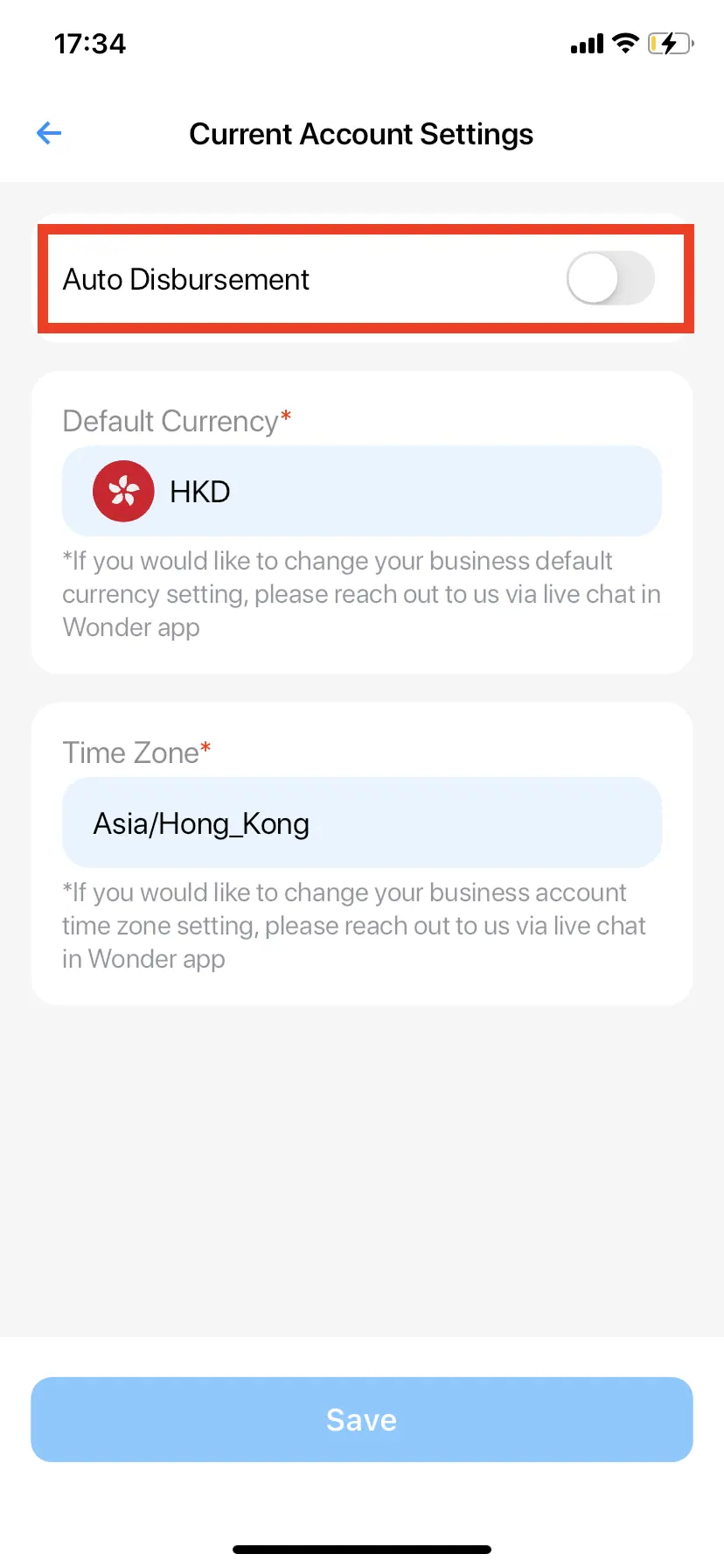 Wonder help centre screenshot