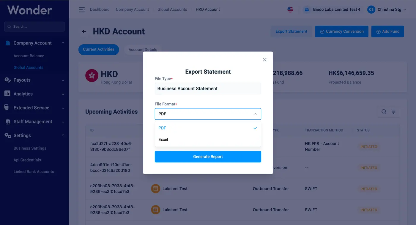 Wonder help centre screenshot