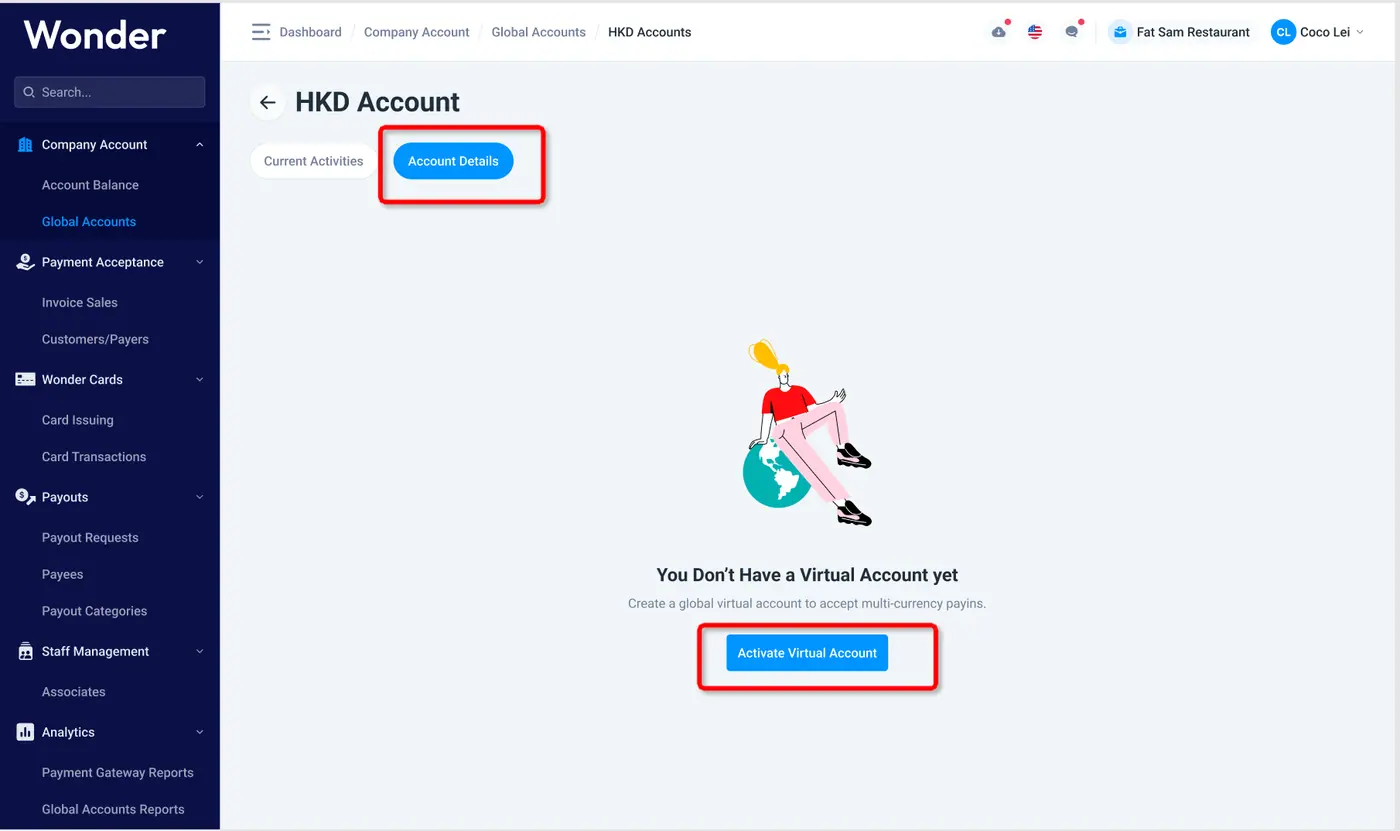 Wonder help centre screenshot