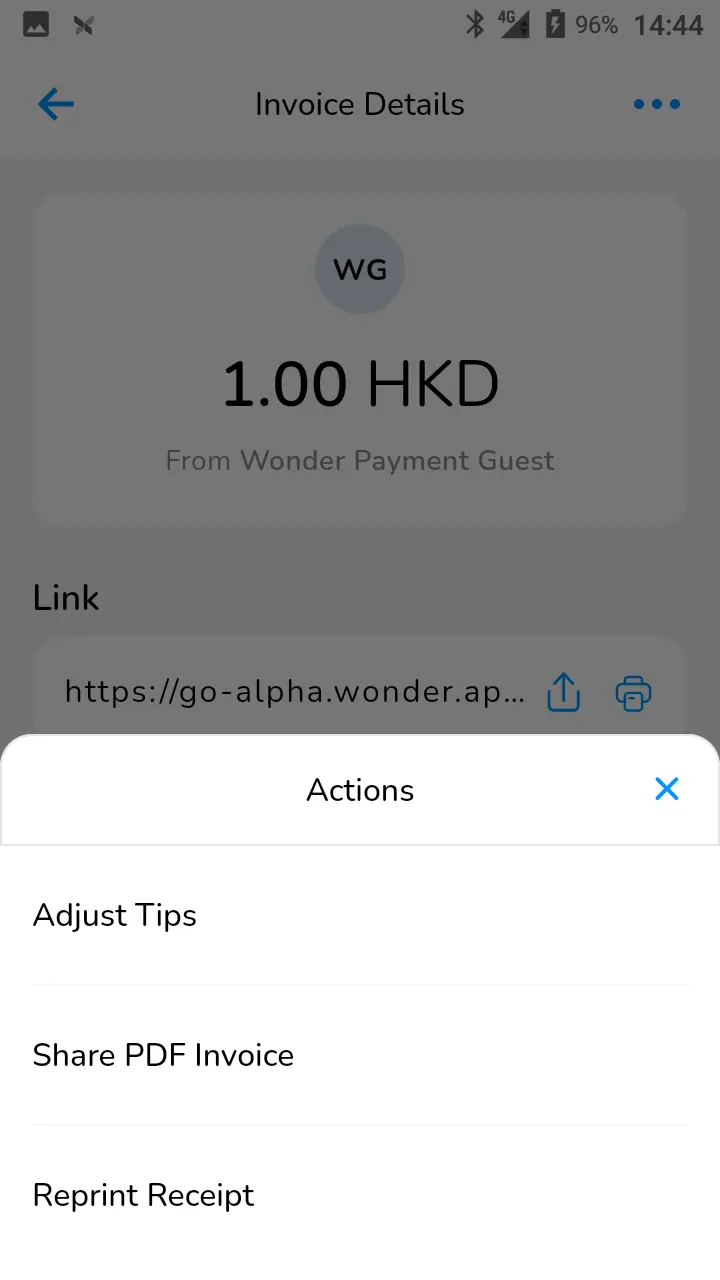 Wonder help centre screenshot