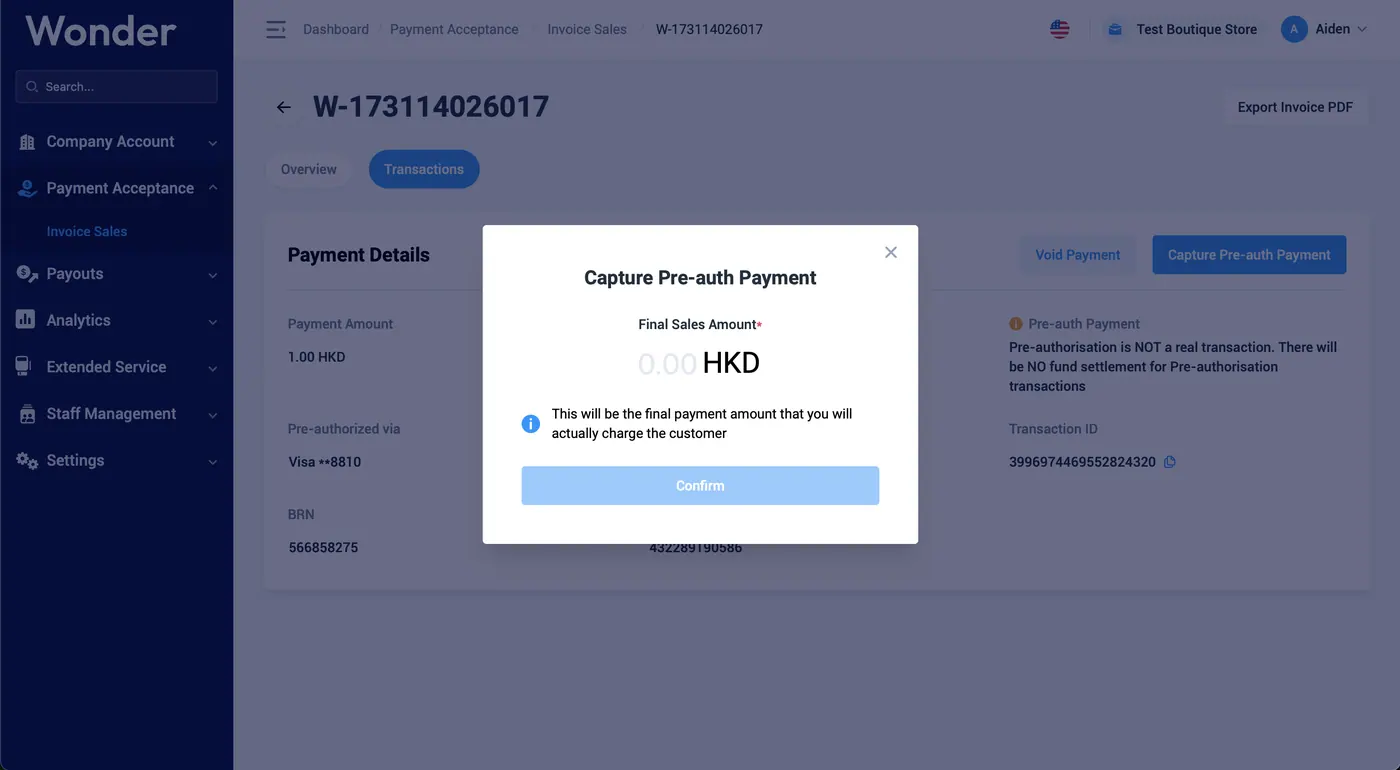 Wonder help centre screenshot