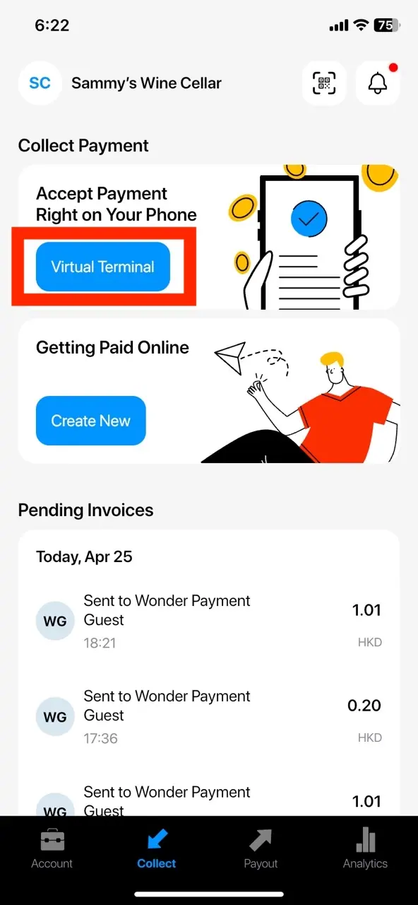 Wonder help centre screenshot