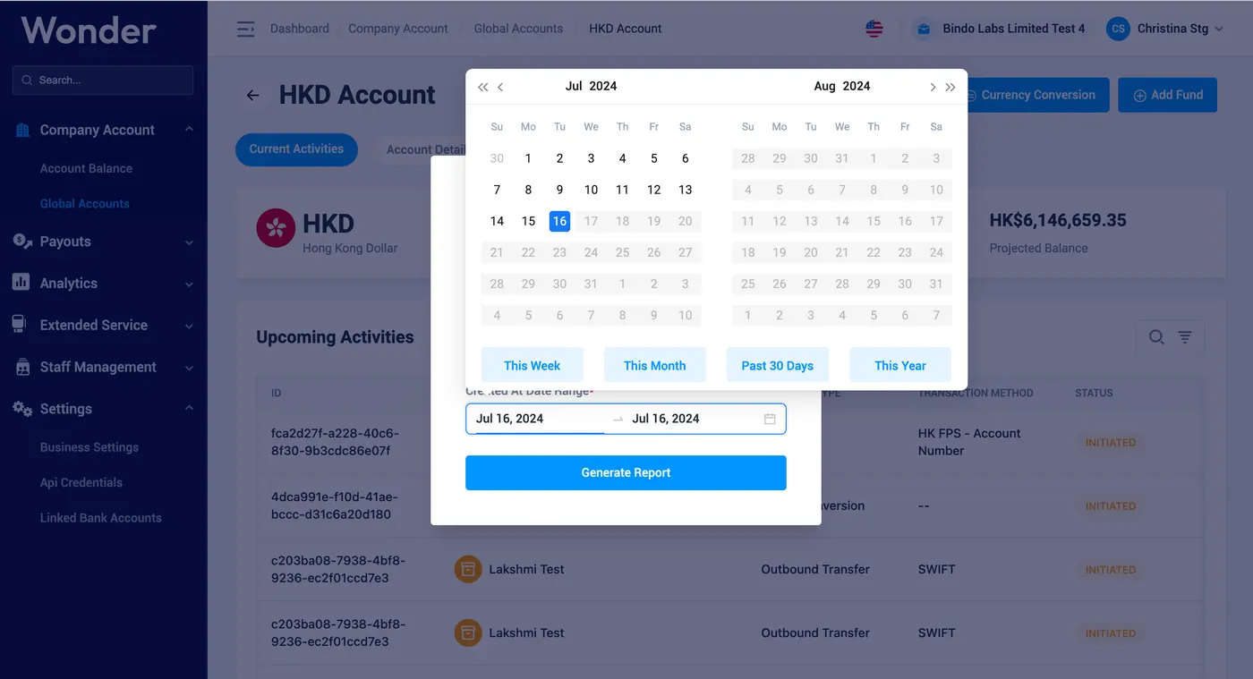 Wonder help centre screenshot