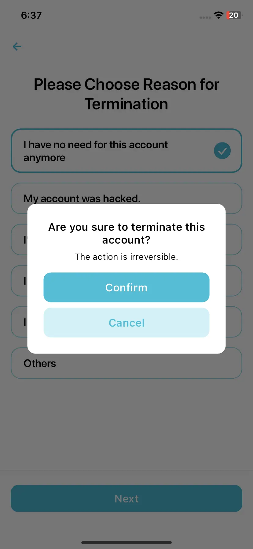 Wonder help centre screenshot